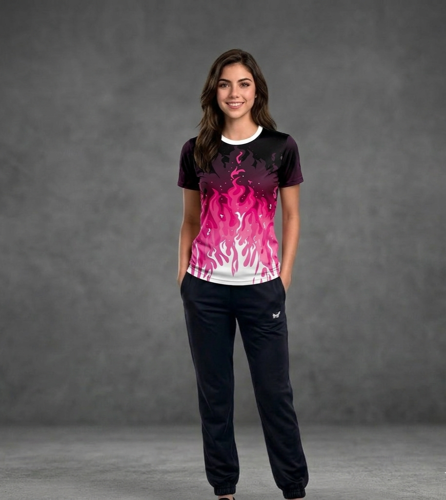 NEW CUSTOMIZE FEMALE  PRINTED SPORTS JERSEY(kit)