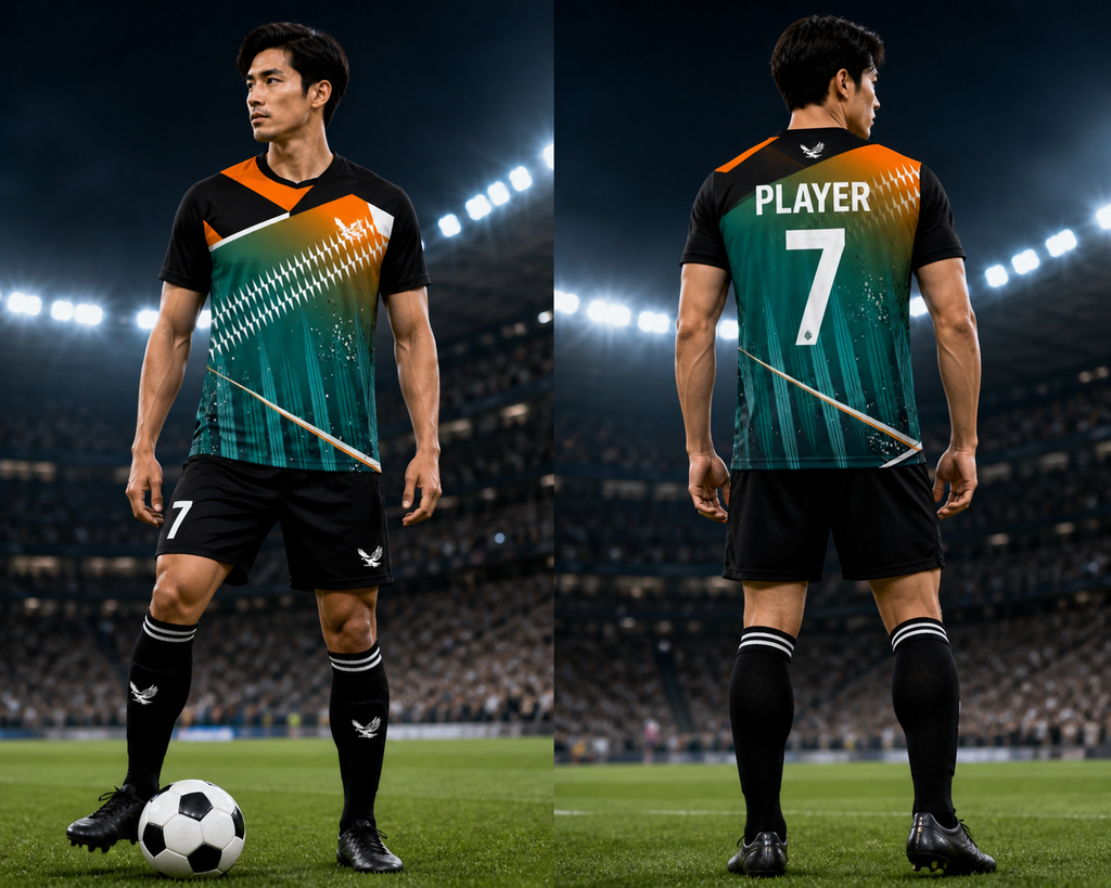 NEW DESIGN 'SOCCER' FOOTBALL SPORTS JERSEY