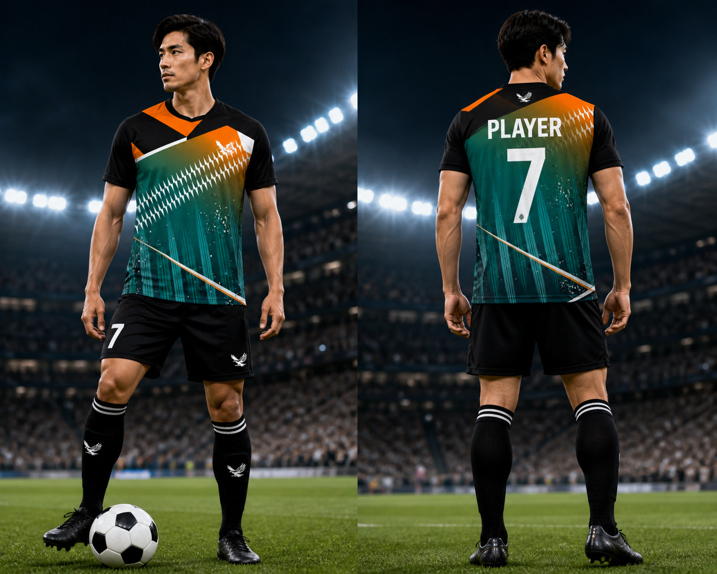 NEW DESIGN 'SOCCER' FOOTBALL SPORTS JERSEY