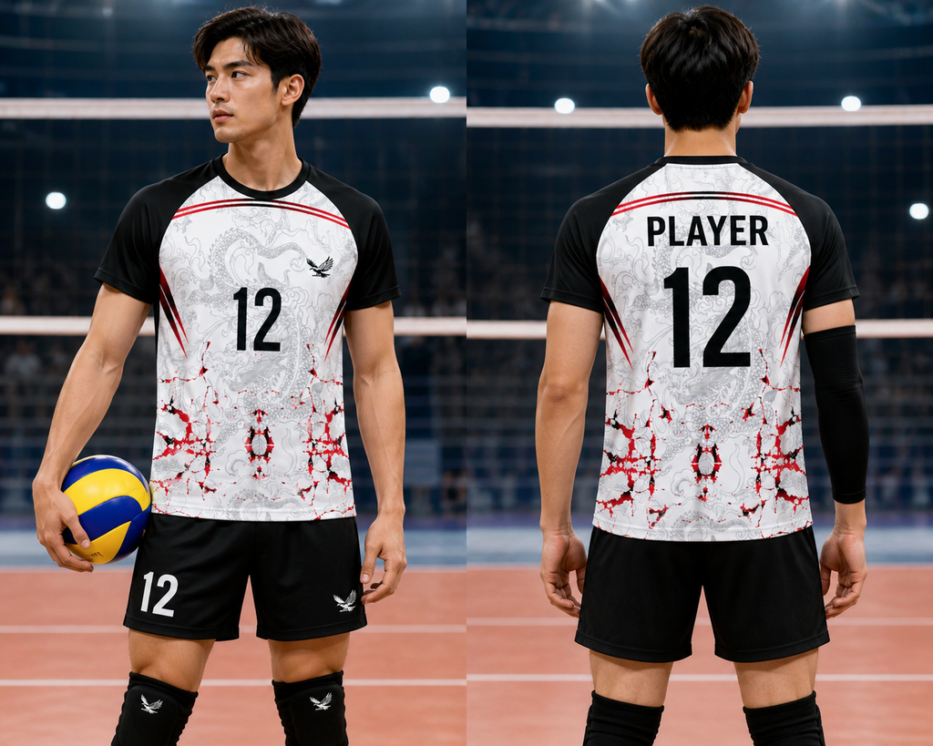 NEW DESIGN VOLLEYBALL SPORTS JERSEY (kit)